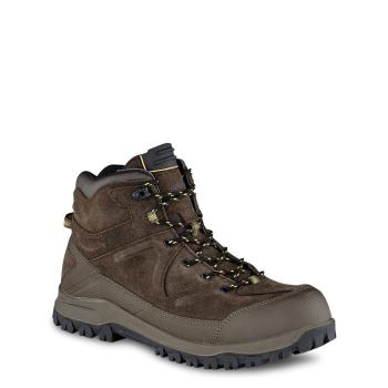 Red Wing Trbo 5-inch Waterproof Safety Toe Mens Hiking Boots Brown - Style 6605